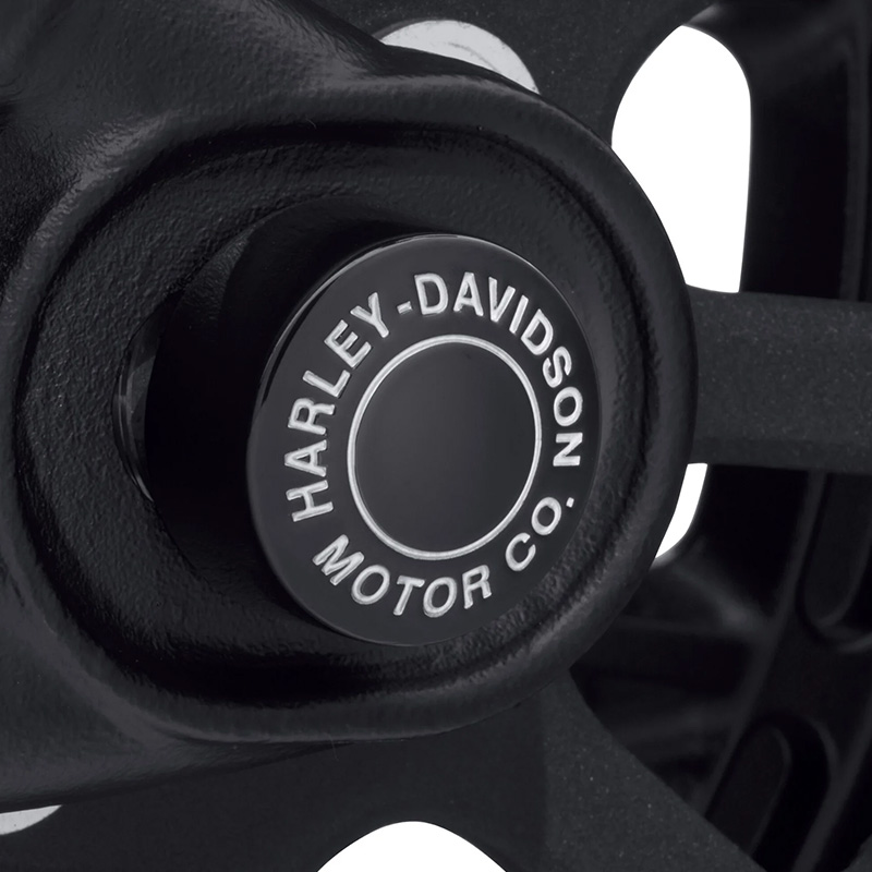 リアアクスルナットカバー ハーレーダビッドソン モーターカンパニー HDMC グロスブラック