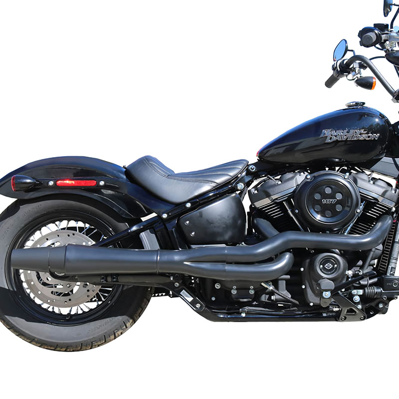 Xシリーズ （ハイ・パイプ） 2-1 フルエキゾーストマフラー ブラック