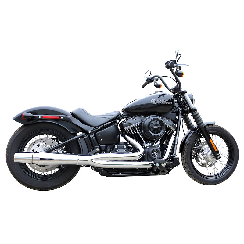 Xシリーズ (スタンダード) 2-1 フルエキゾーストマフラー クローム