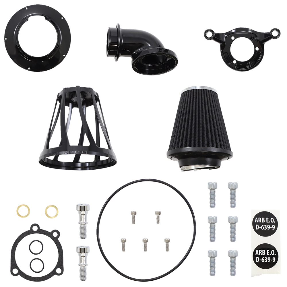 【クリスマスセール】ドリフト モンスターサッカー エアクリーナー オールブラック