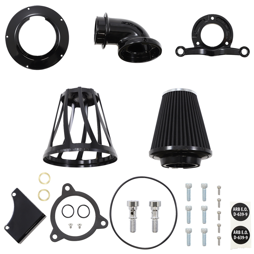 【クリスマスセール】ドリフト モンスターサッカー エアクリーナー オールブラック