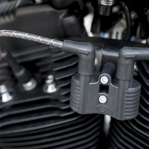 スポーツスター用 コイル＆キー 移設キット