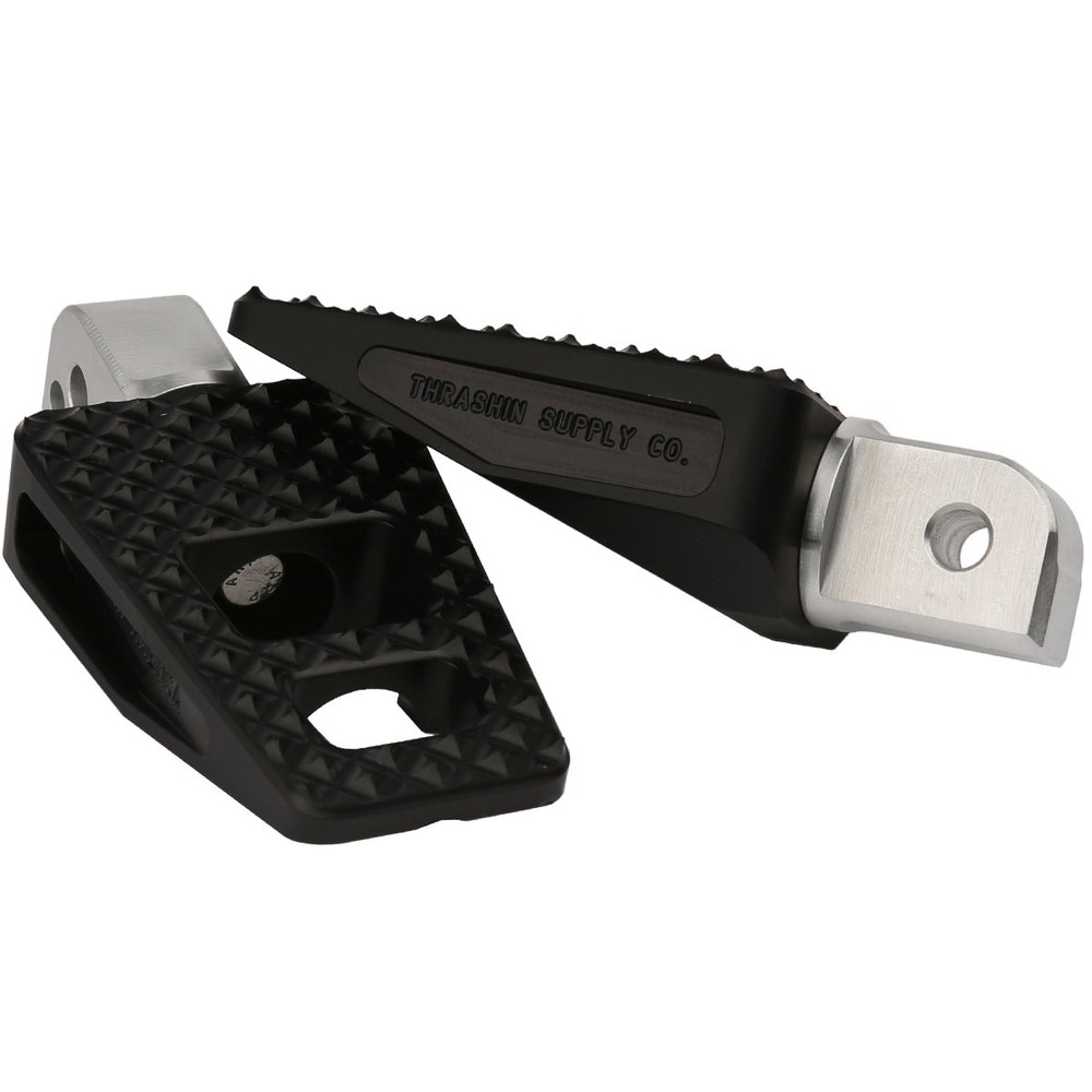 P-54 パッセンジャーフットペグ ブラックアルマイト