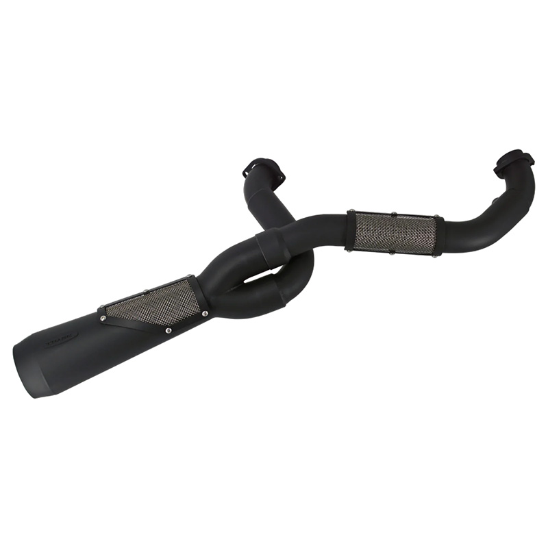 ビッグセクシー 2in1 フルエキゾーストマフラー ブラック