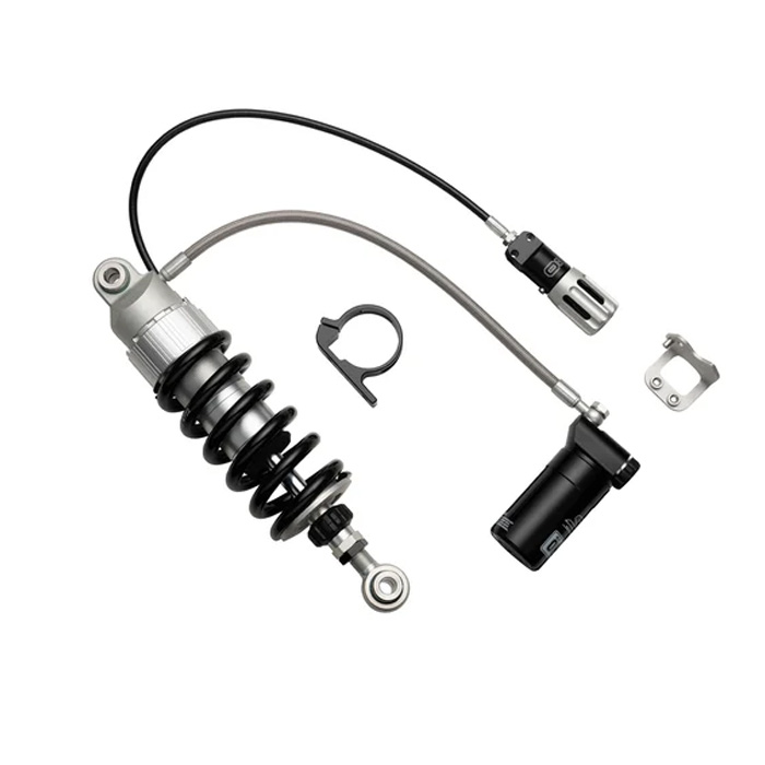 スクリーミンイーグル オーリンズ リモートリザーバーリアサスペンション