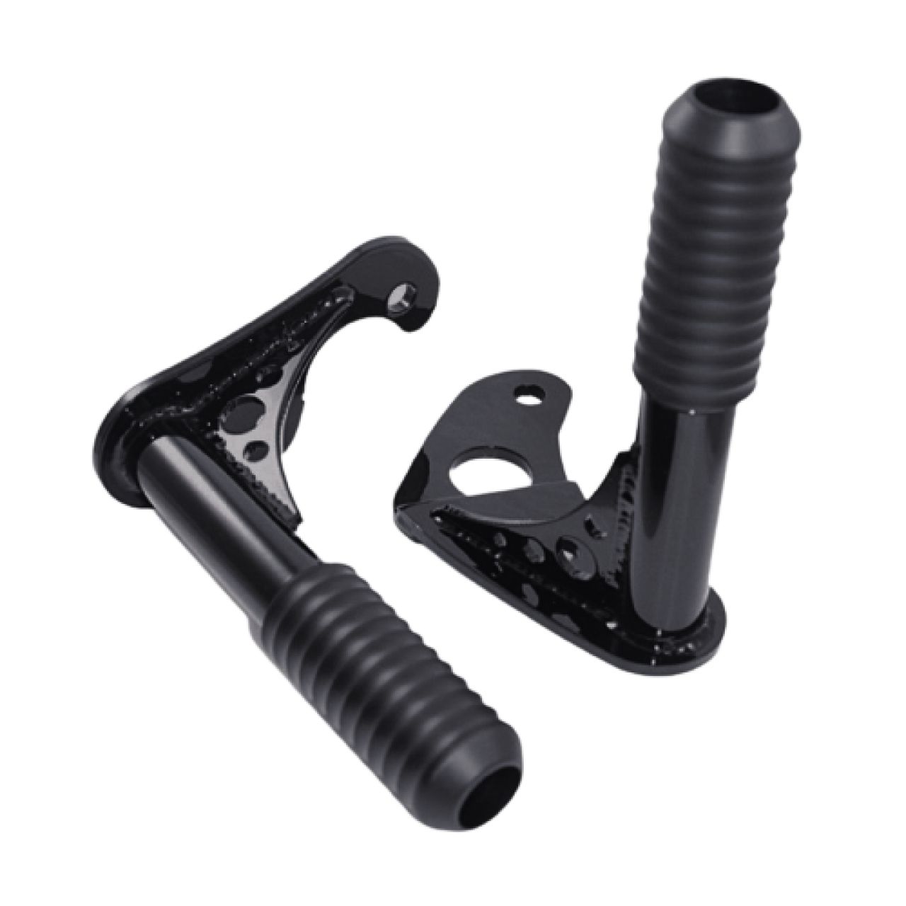 パッセンジャーペグ クラッシュバー/ブラック/1.5インチエクステンション