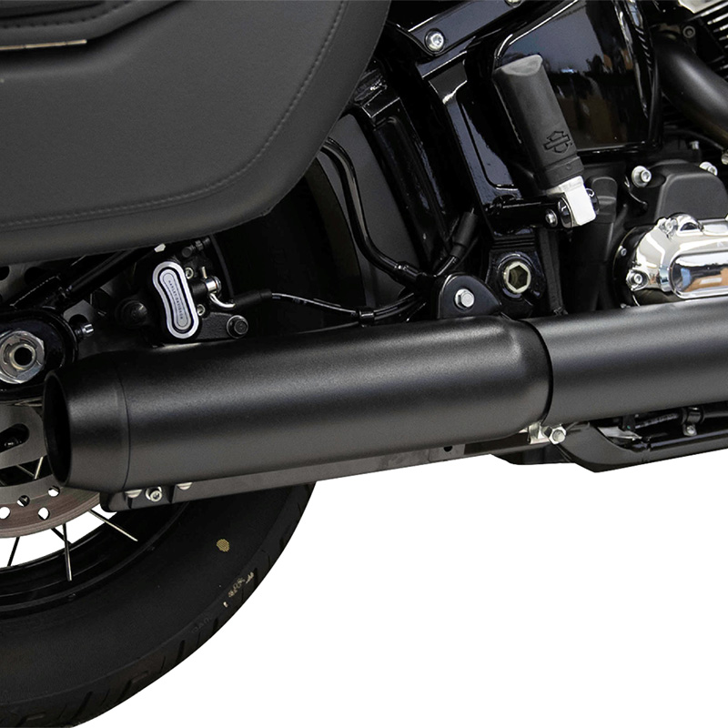 【クリスマスセール】4インチ スリップオンマフラー ブラック