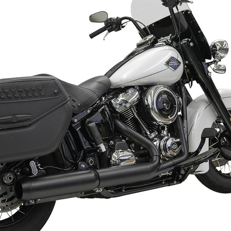 【クリスマスセール】4インチ スリップオンマフラー ブラック