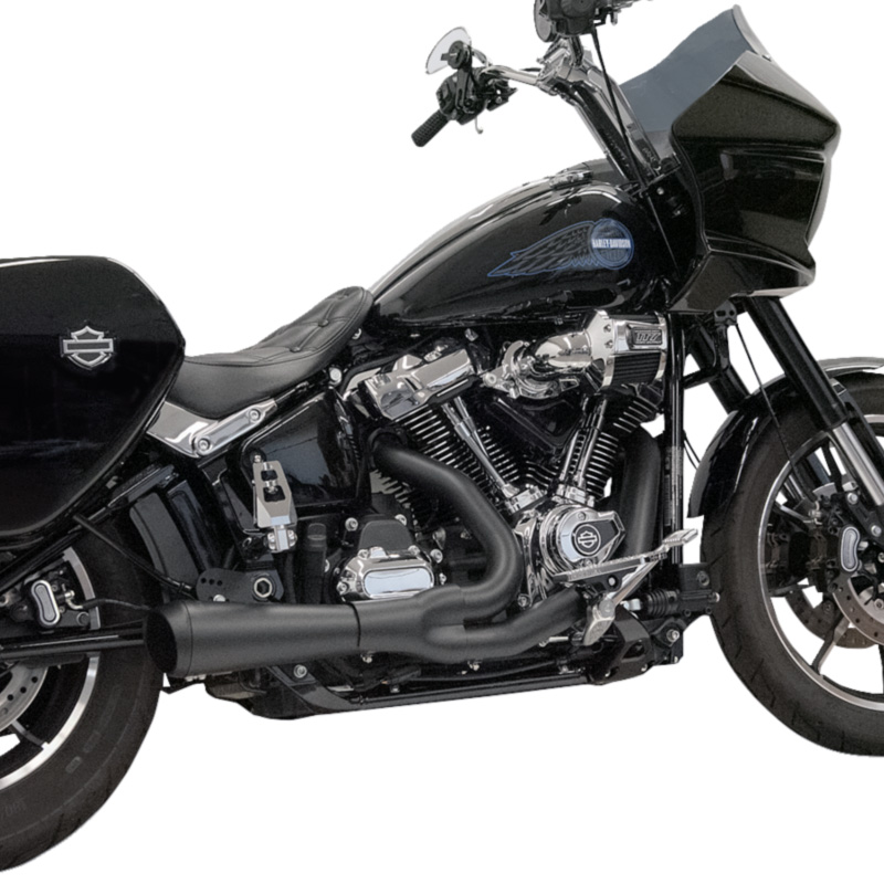 【クリスマスセール】ショート リッパー 2in1 フルエキゾーストマフラー ブラック