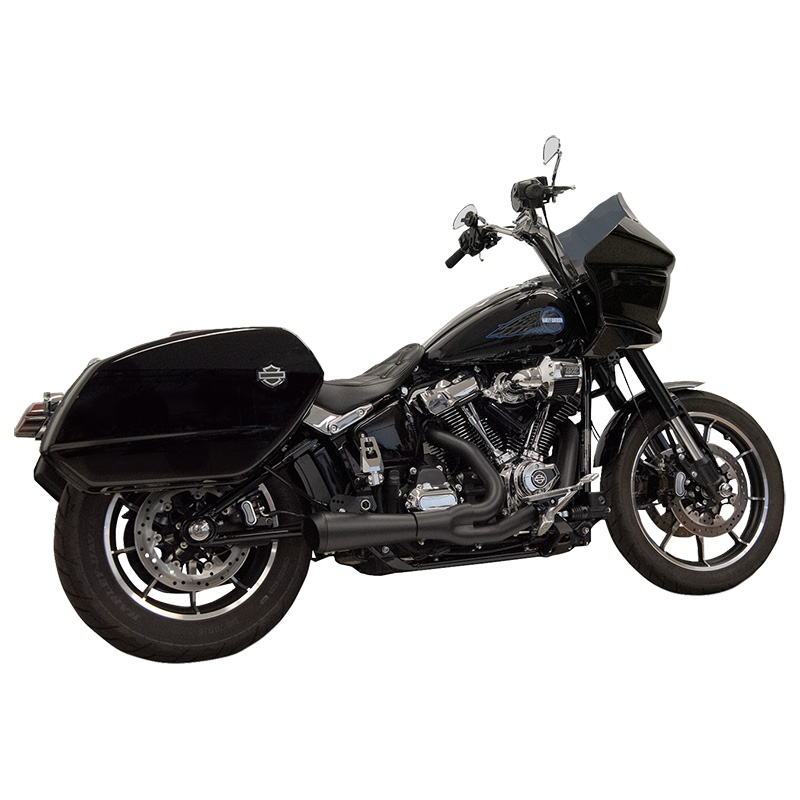 【クリスマスセール】ショート リッパー 2in1 フルエキゾーストマフラー ブラック