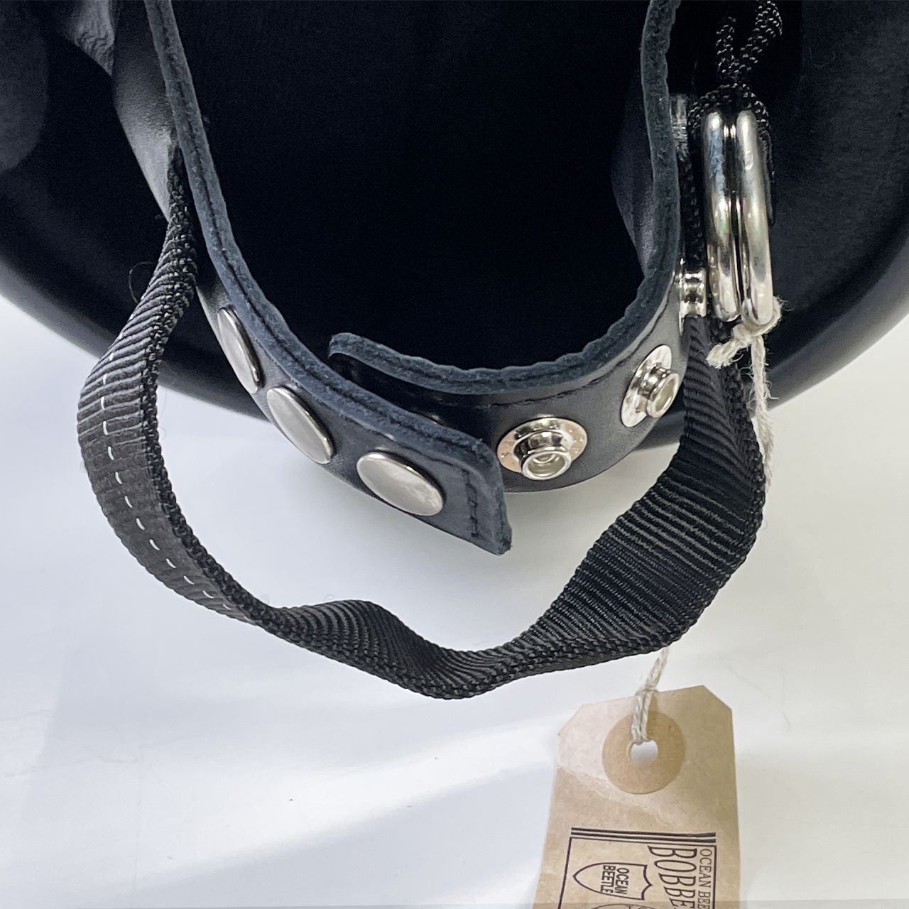 BEETLE STR 極小フルフェイスヘルメット ブラック(ブラックダブルストラップ)