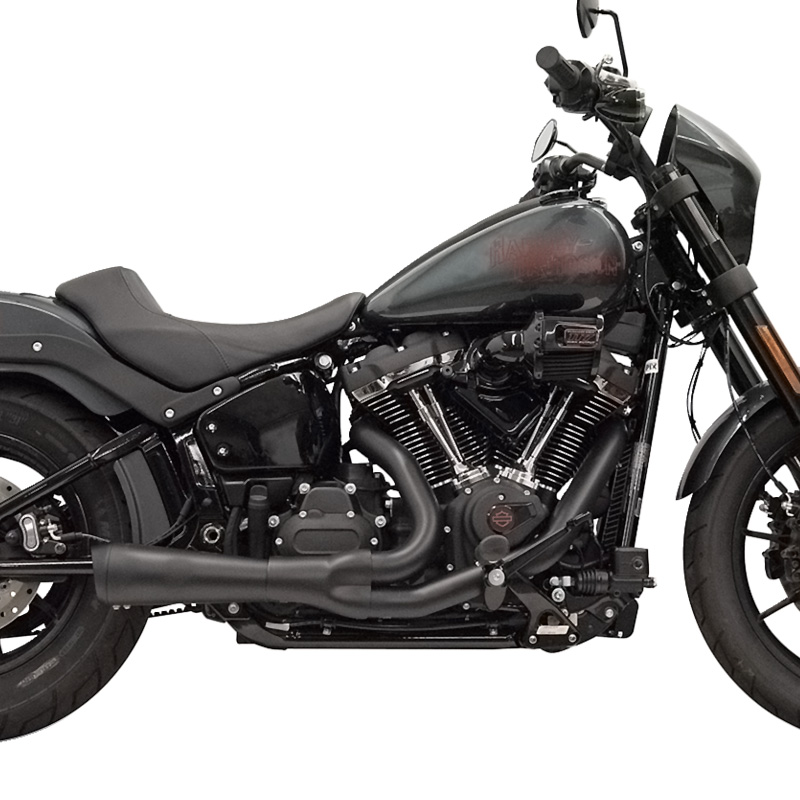 【クリスマスセール】ショート リッパー 2in1 フルエキゾーストマフラー ブラック