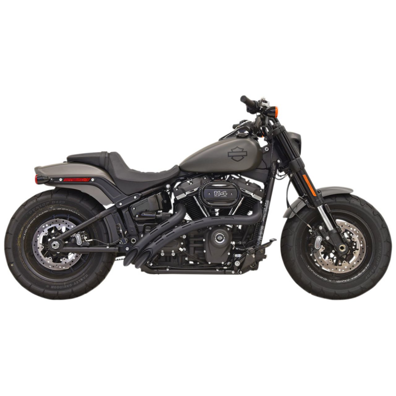 ラジアルスイーパー フルエキゾーストマフラー ブラック (スロット)