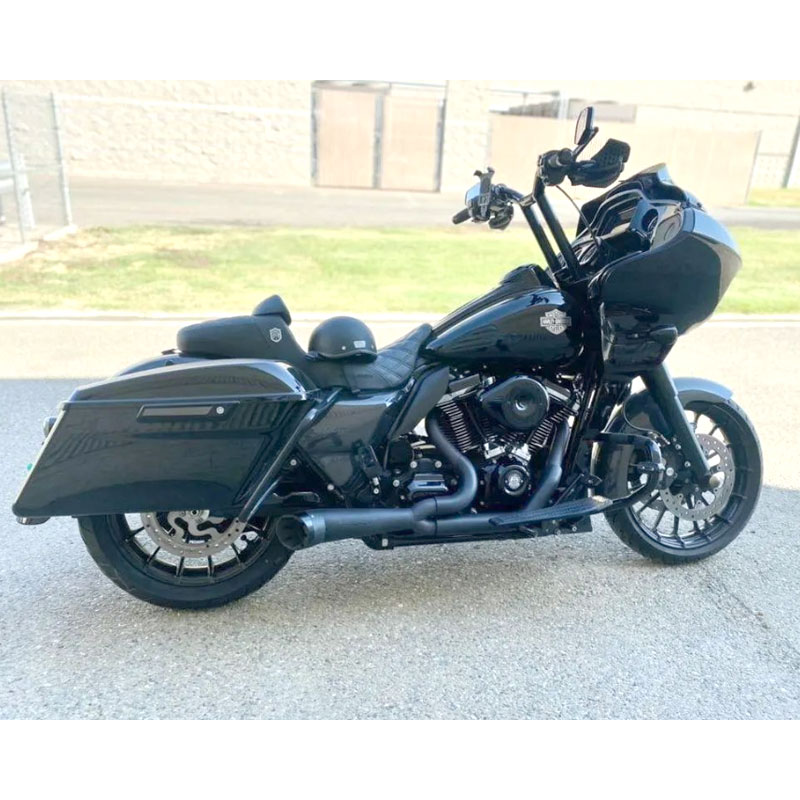 ショーティー ターンアウト 2in1 フルエキゾーストマフラー ブラック