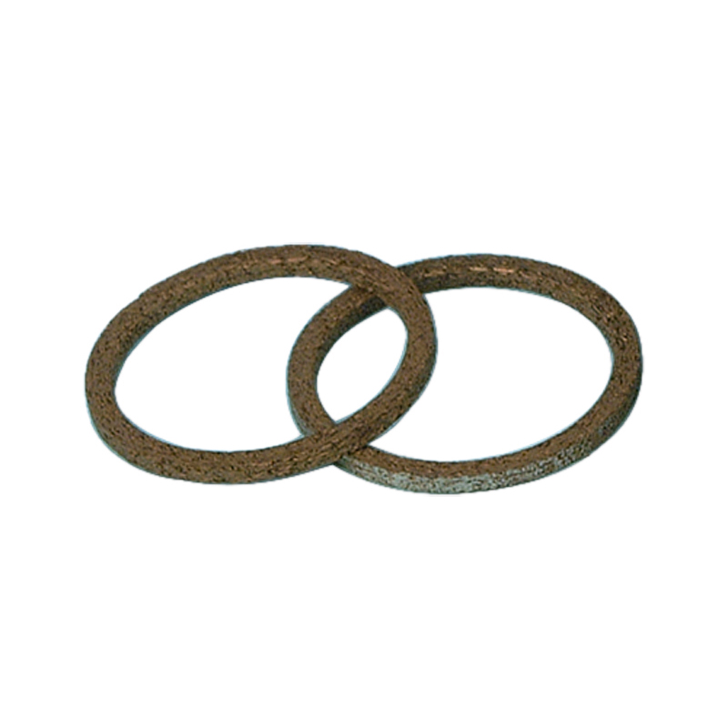 エキゾーストポートガスケット フラットタイプ 2個セット ハーレー用