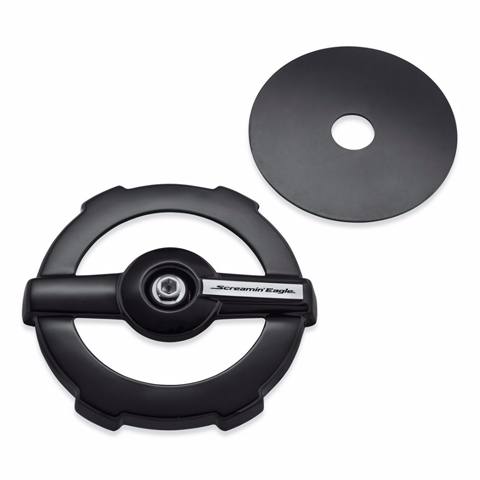 【12月限定セール】 スクリーミンイーグル ラウンドエアクリーナーカバー ラチェット