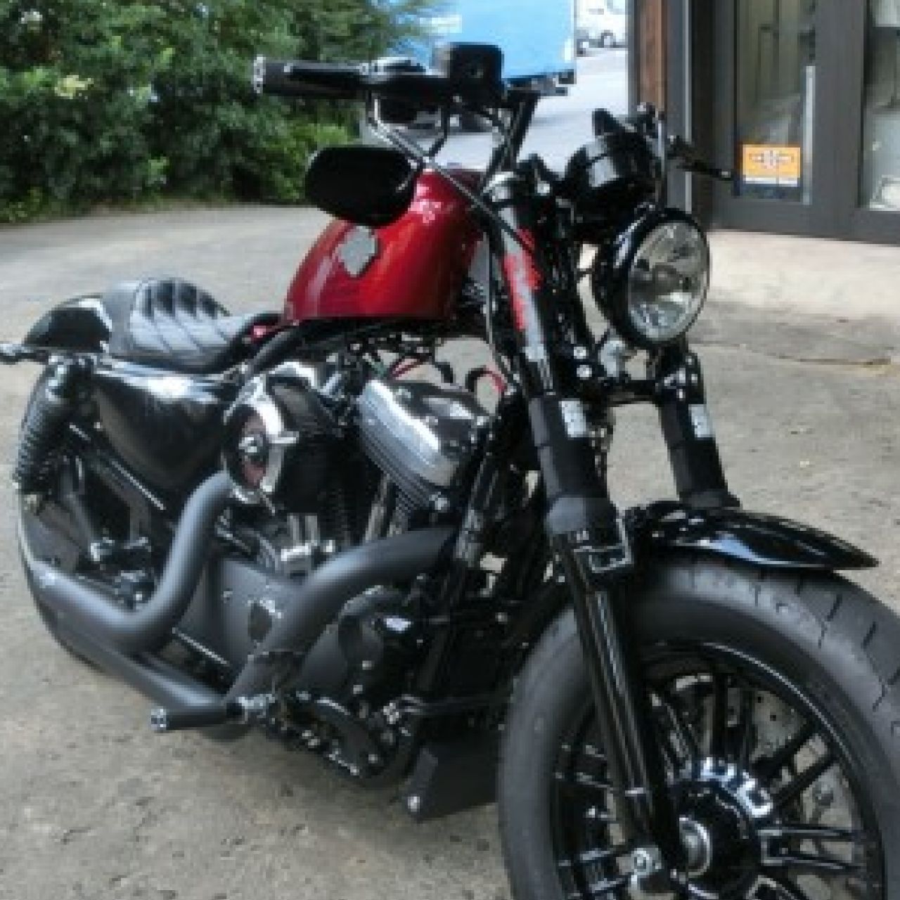 ライトサイクル Zバー グロスブラック