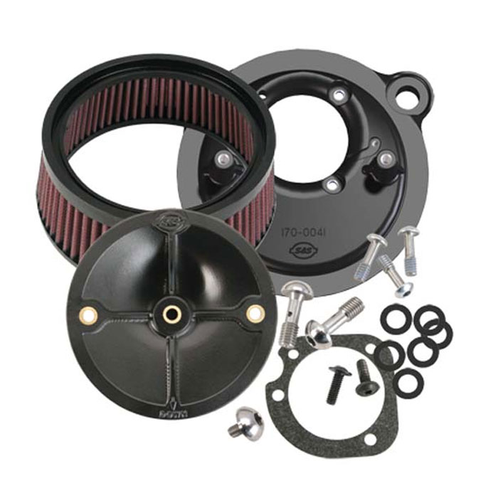 【クリスマスセール】スーパーストック ステルス エアクリーナーキット（カバーなし）