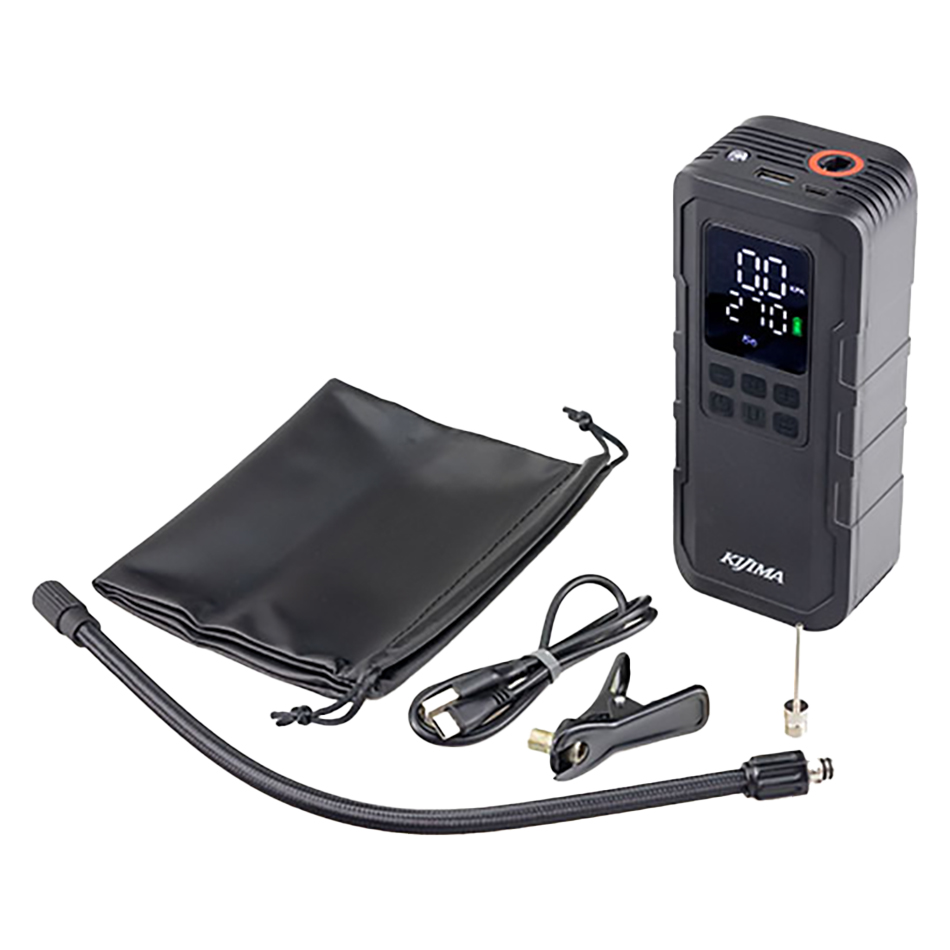 スマートエアポンプ JP03 電動空気入れ（米式・英式・仏式・ボール用エアバルブ対応）