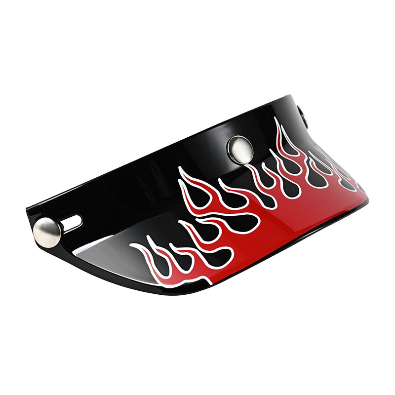 ダックヒル ピークバイザー ファイヤーレッド