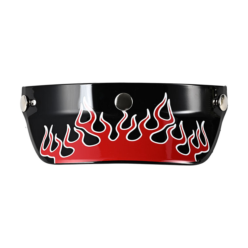 ダックヒル ピークバイザー ファイヤーレッド