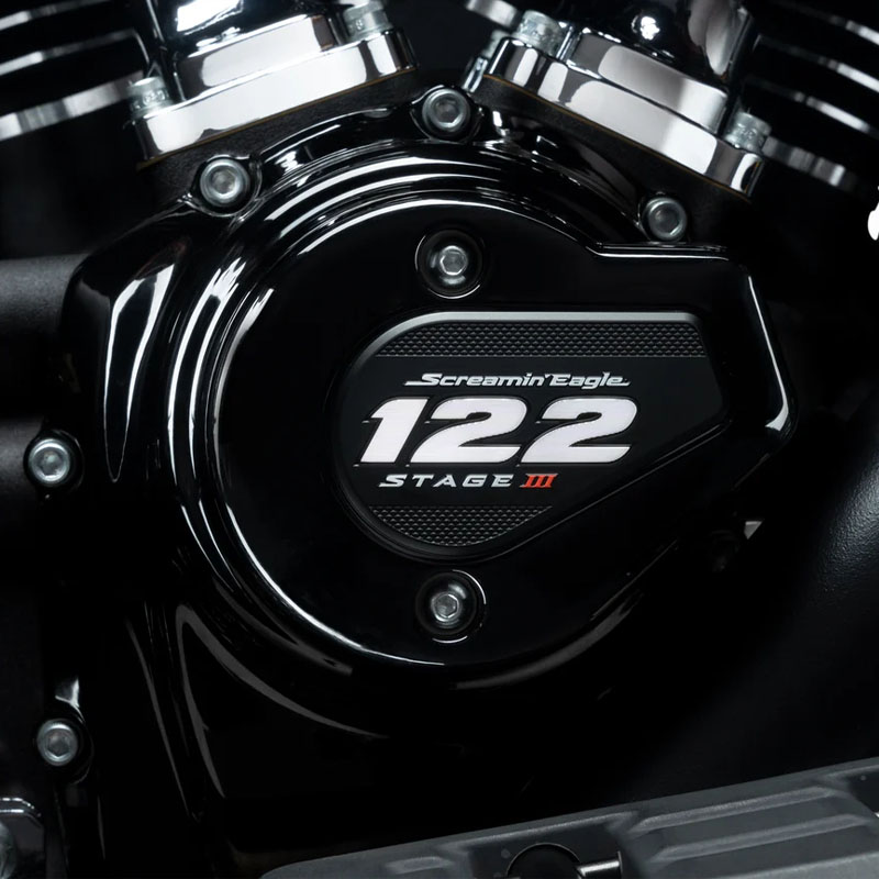 スクリーミンイーグル タイマーカバーメダリオン 122ci ステージIII