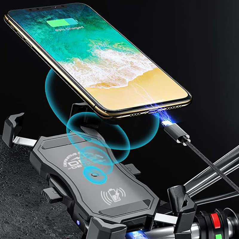 衝撃吸収 ワイヤレスチャージ スマートフォンホルダー DEF(デフサプライ)