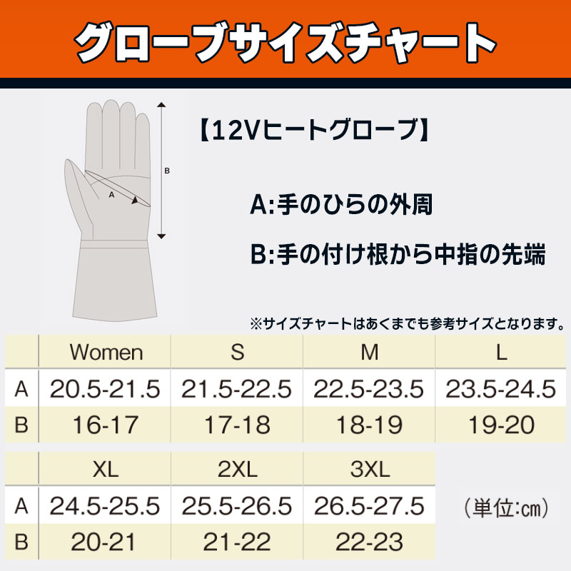 【セール】【旧モデル】 12V ヒート レザーグローブ ショート TYPE-2