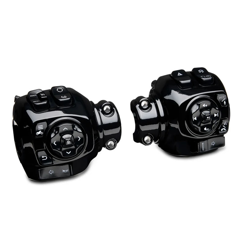 バックライト付き ハンドコントロールスイッチ ブラック