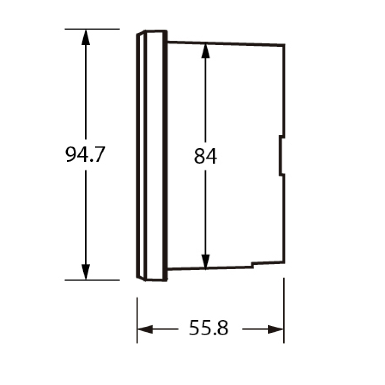 LCDカラーチェンジスピード・タコメーター ブラック