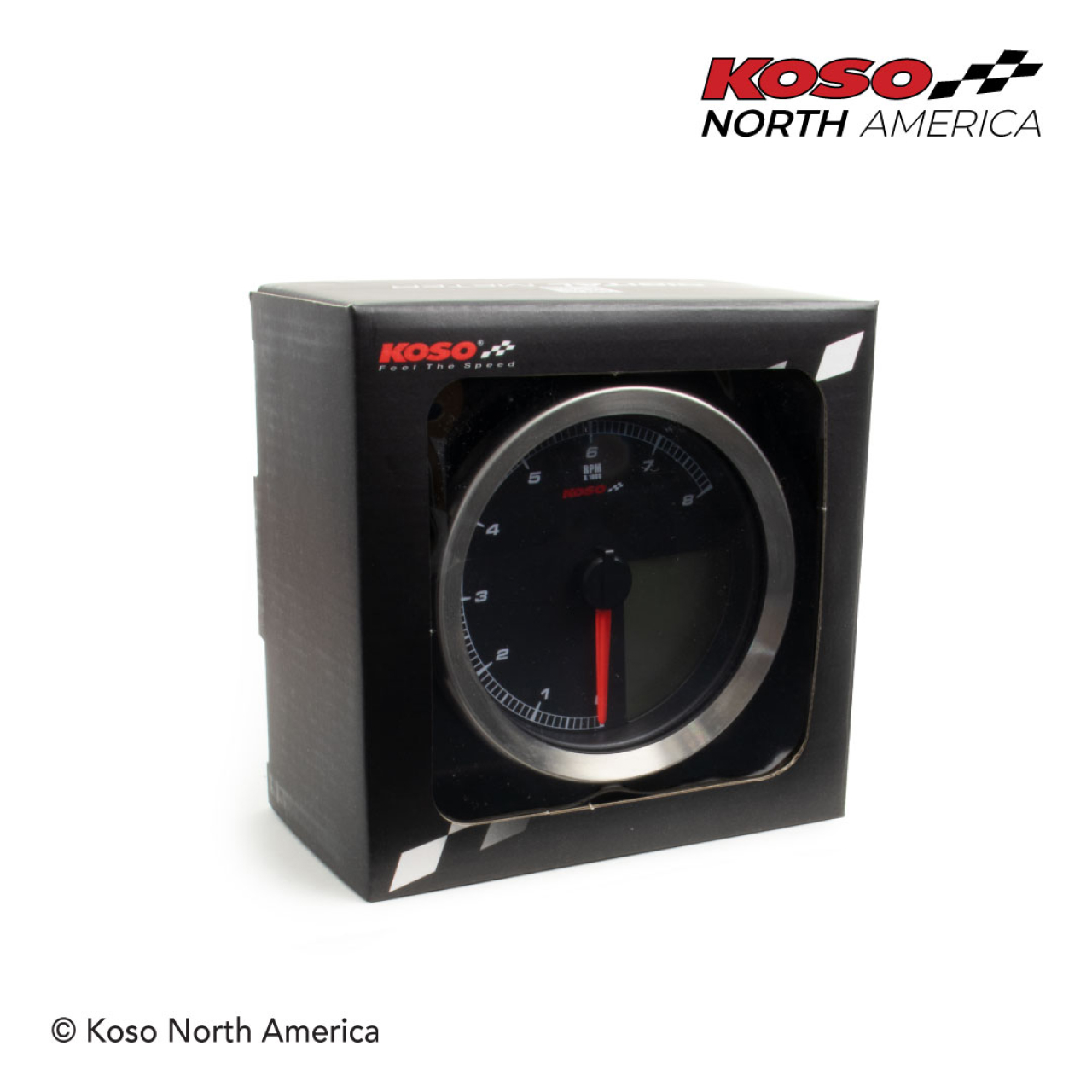 LCDカラーチェンジスピード・タコメーター シルバー