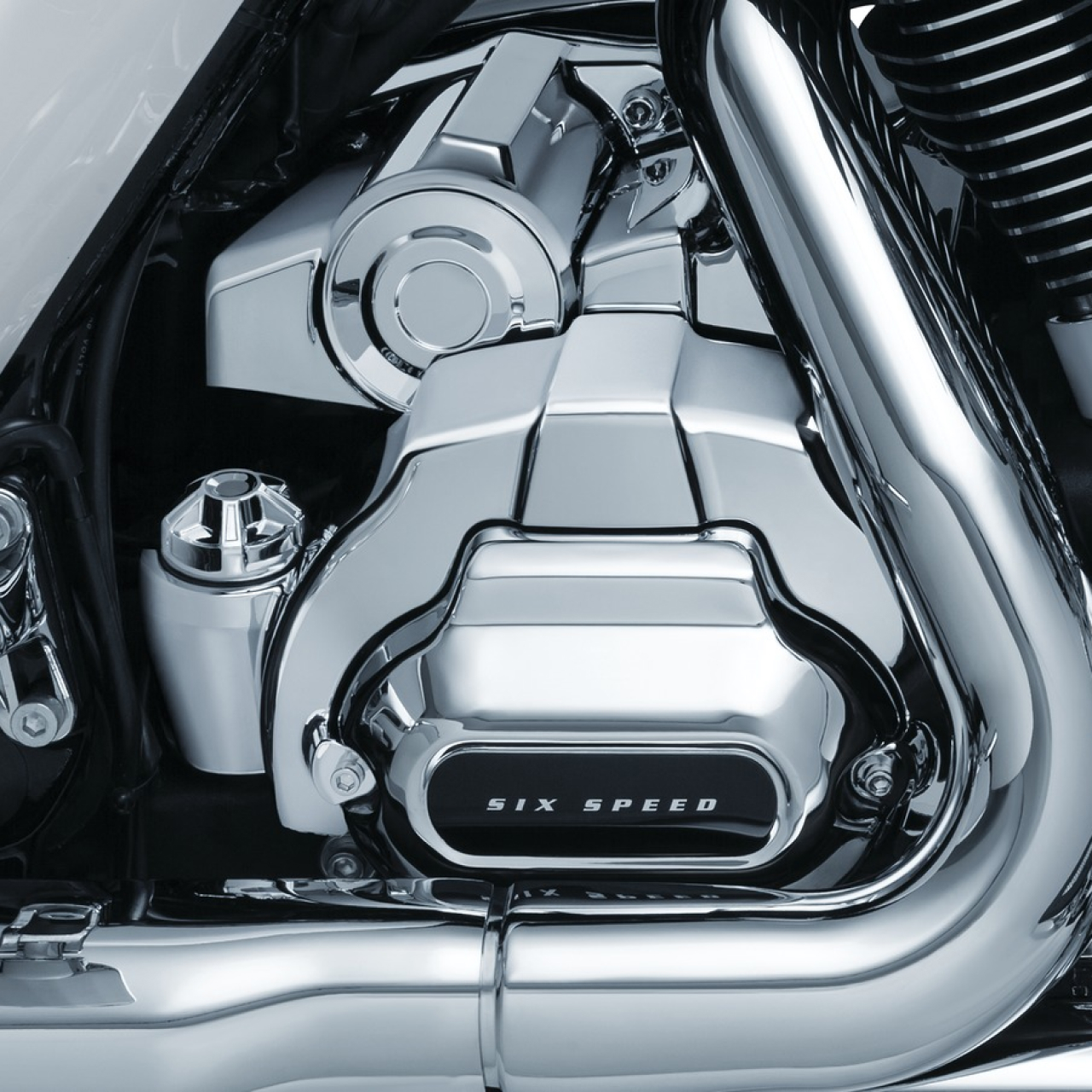 トランスミッションシュラウド クローム