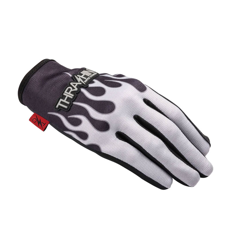 ステルスグローブ レザーパーム フレイム グレー