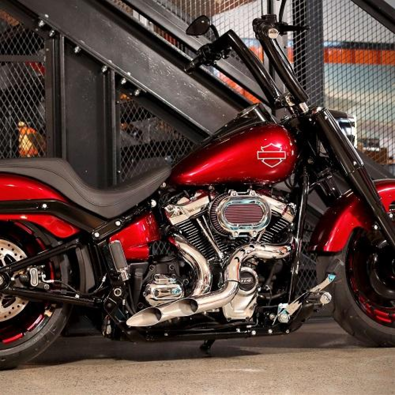 【クリスマスセール】カットバック フルエキゾースト クローム/クローム