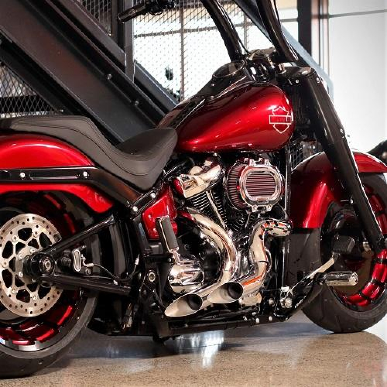 【クリスマスセール】カットバック フルエキゾースト クローム/クローム