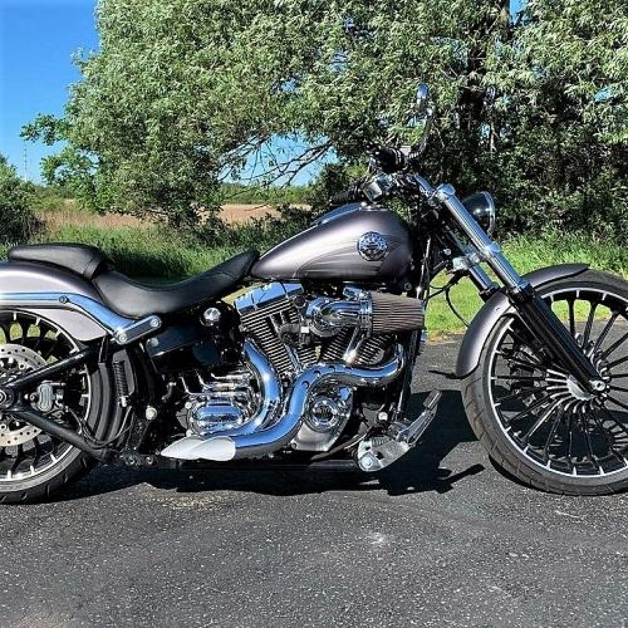 【クリスマスセール】カットバック フルエキゾースト クローム/クローム