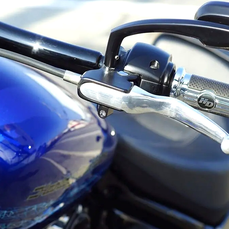 フロントウインカーステー ブラック (ケラーマン製アトー インテグラル用)