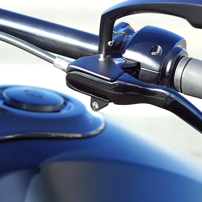 フロントウインカーステー ブラック (ケラーマン製アトー インテグラル用)