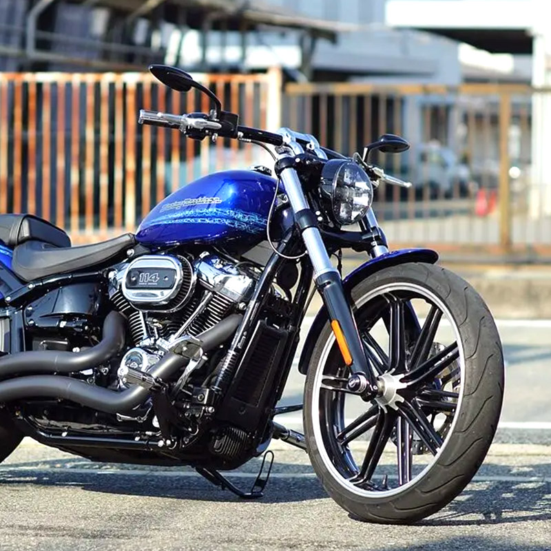 フロントウインカーステー ブラック (ケラーマン製アトー インテグラル用)