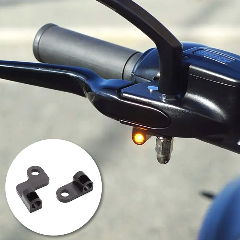 フロントウインカーステー ブラック （ケラーマン製アトー インテグラル用）