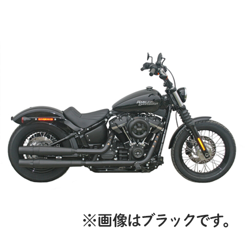 サンダーコーン スリップオンマフラー クローム