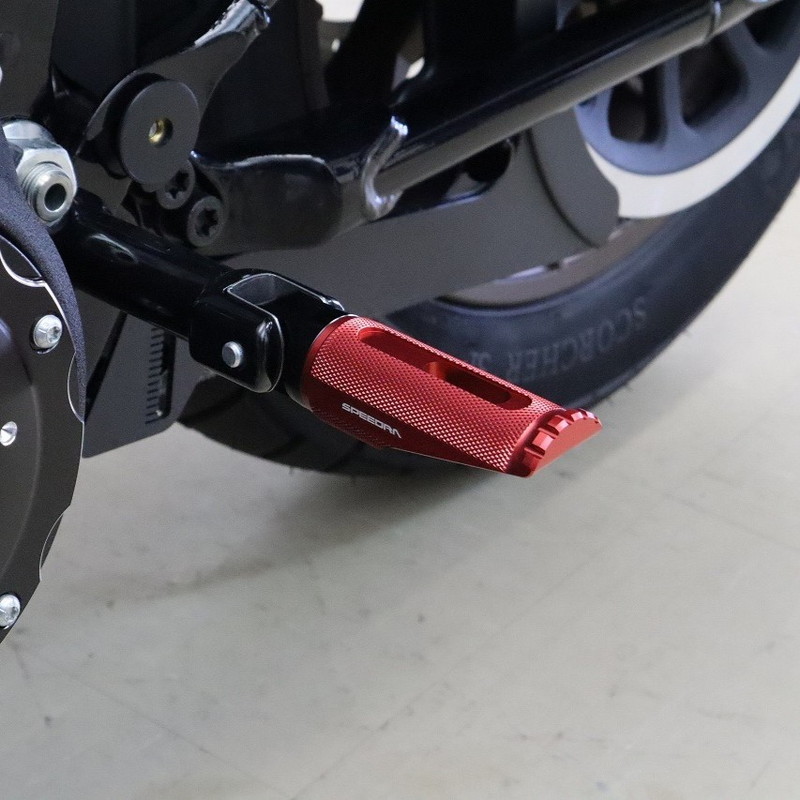 アルミ削り出し パッセンジャーフットペグ