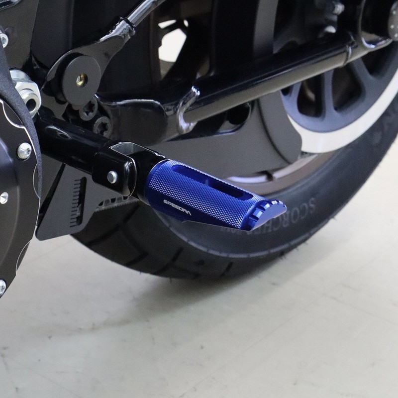 アルミ削り出し パッセンジャーフットペグ