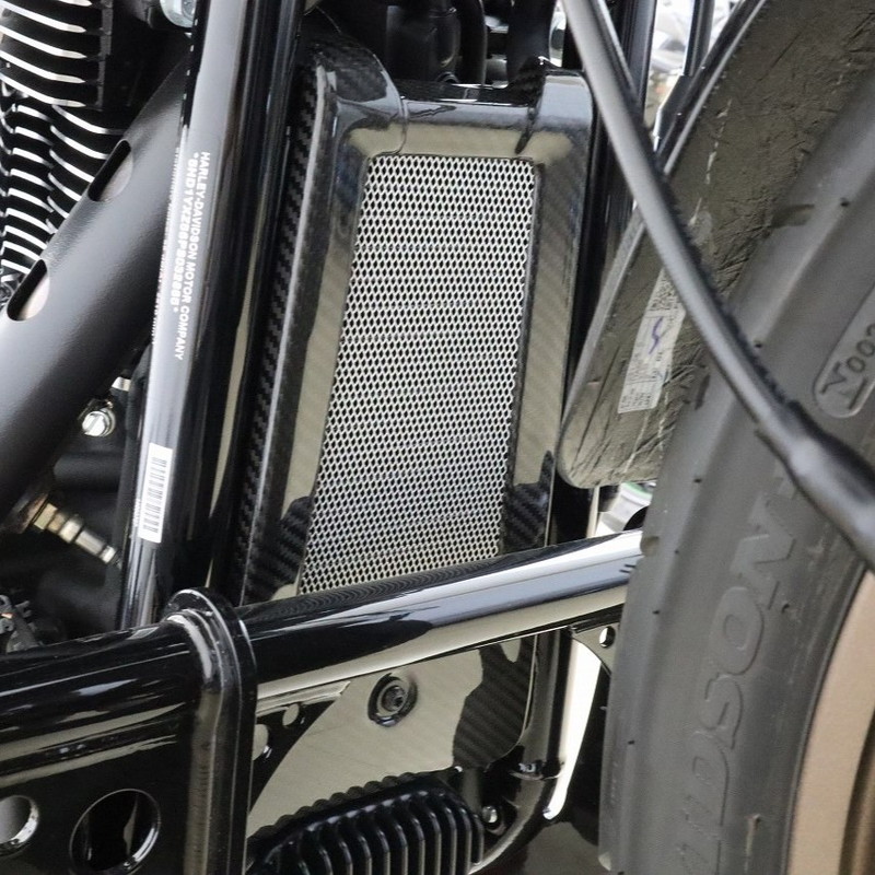 ドライカーボン オイルクーラーカバー