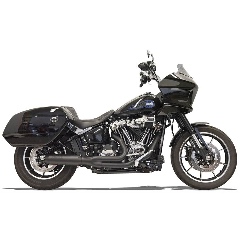 【クリスマスセール】スーパーバイク 2in1 フルエキゾースト マフラー ブラック