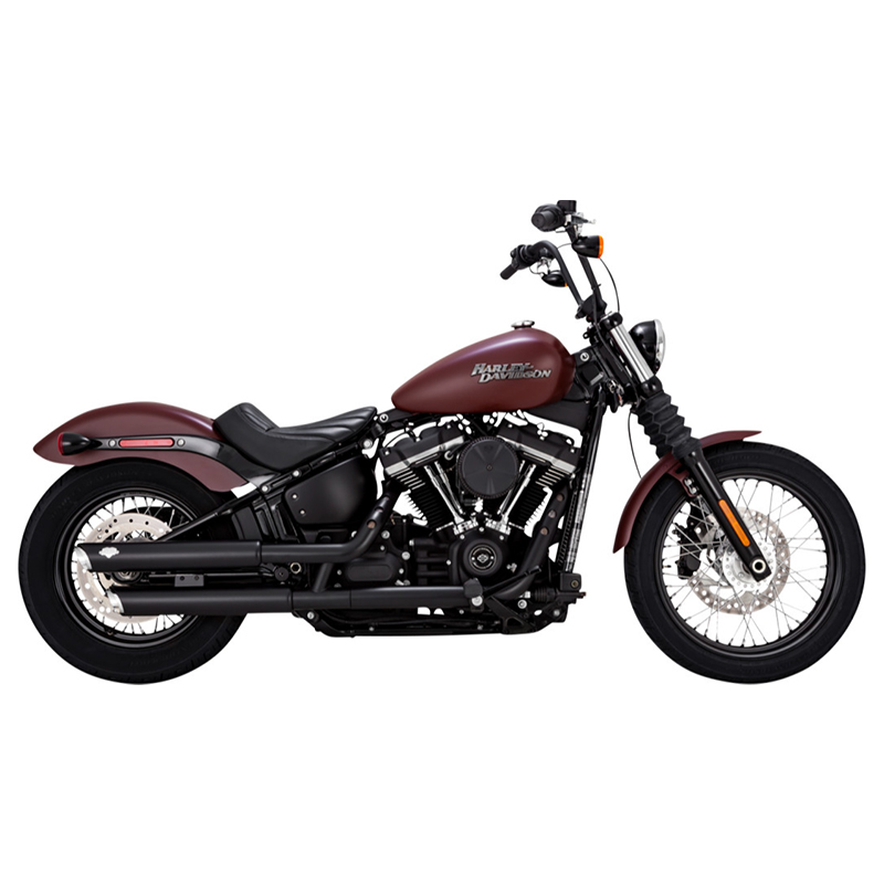 【PCX高性能触媒搭載】 ツインスラッシュ 3インチ スリップオン ブラック