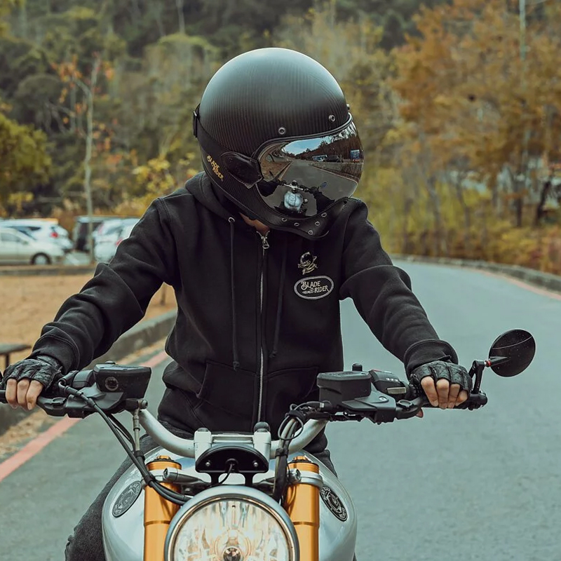 ブレードライダー フルフェイスヘルメット マットブラックカーボン