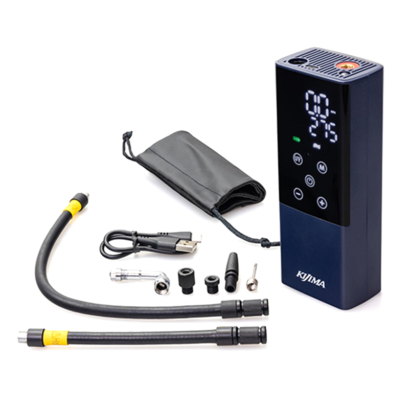 充電式 スマートエアポンプ JP02 (90°バルブ/30cmロングホース付属) 2000mAh/7.