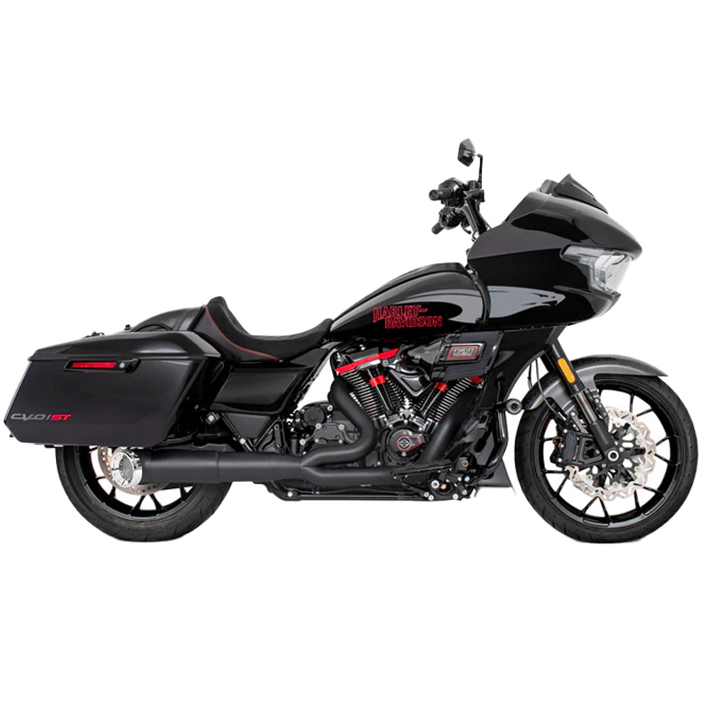 ターンアウト 2in1 フルエキゾーストマフラー ブラック/ストレート