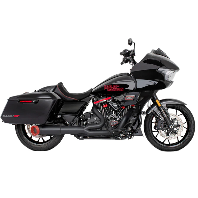 ターンアウト 2in1 フルエキゾーストマフラー ブラック/ストレート